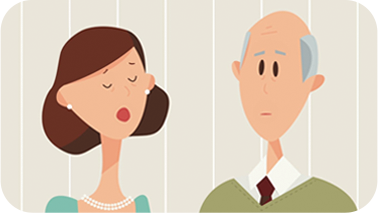 Vivere con l’Alfa-mannosidosi:
la storia di Peter e Helen
